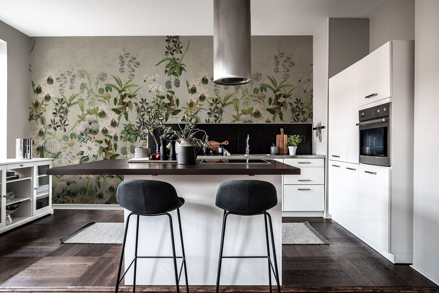 Alice's Dusk Botanicals Mural Wallpaper (SqM)