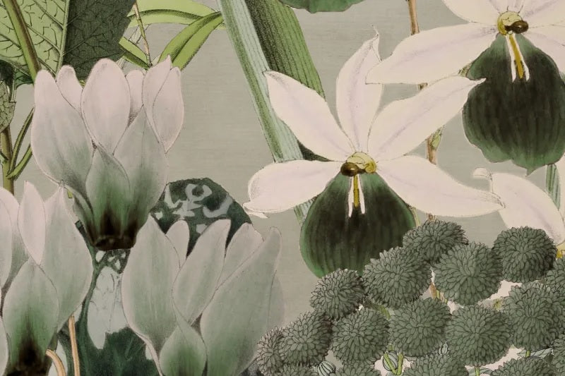 Alice's Dusk Botanicals Mural Wallpaper (SqM)