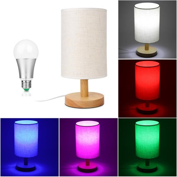 Nature Linen Shade Table Lamp