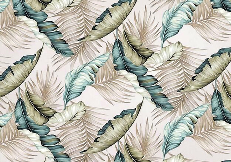 Modern Tropical Leaves - Wallpaper Sample
