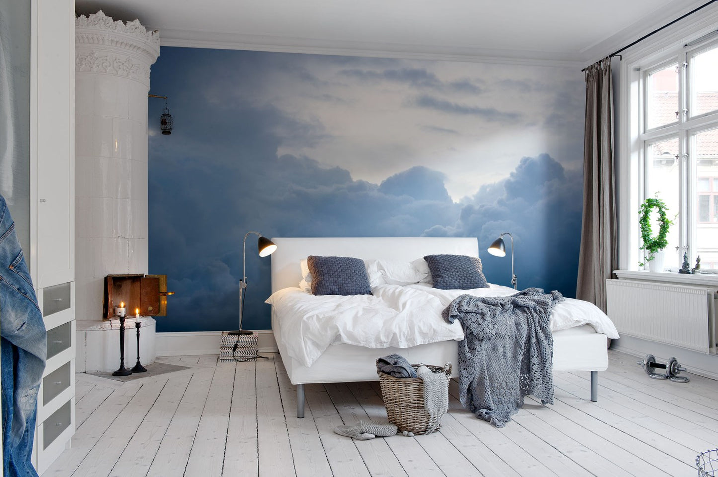 Above the Clouds Mural Wallpaper (SqM)