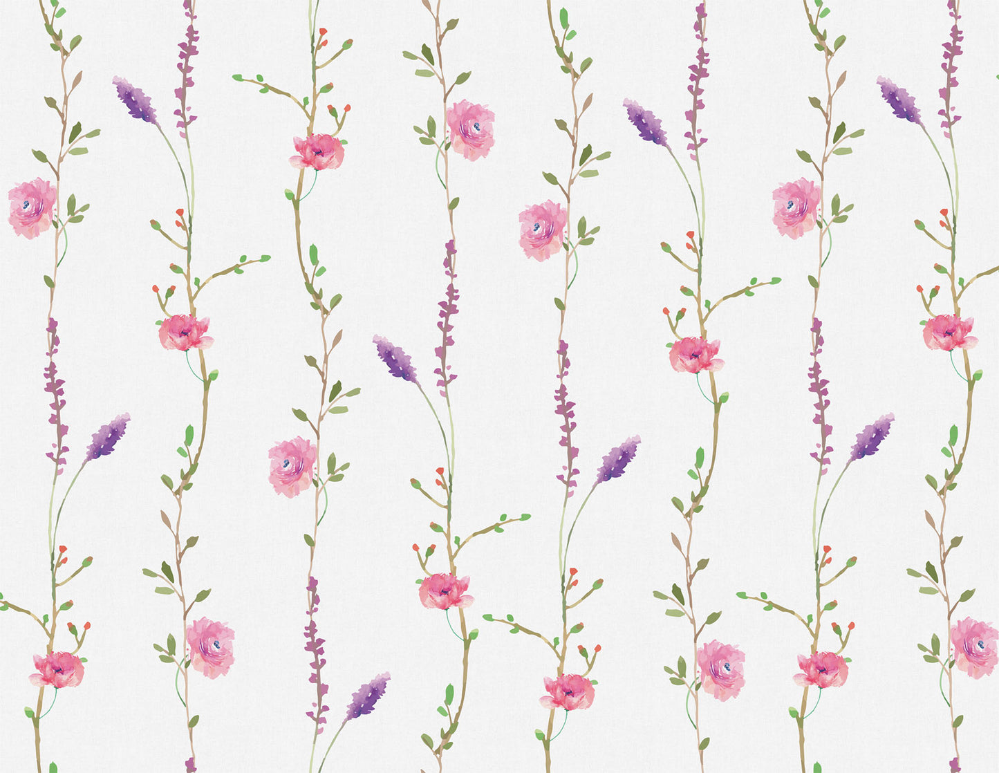Pink Flowers of Avetrana Wallpaper (SqM)