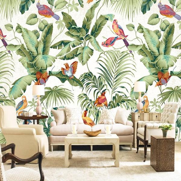 Paradise Garden Mural Wallpaper (SqM)