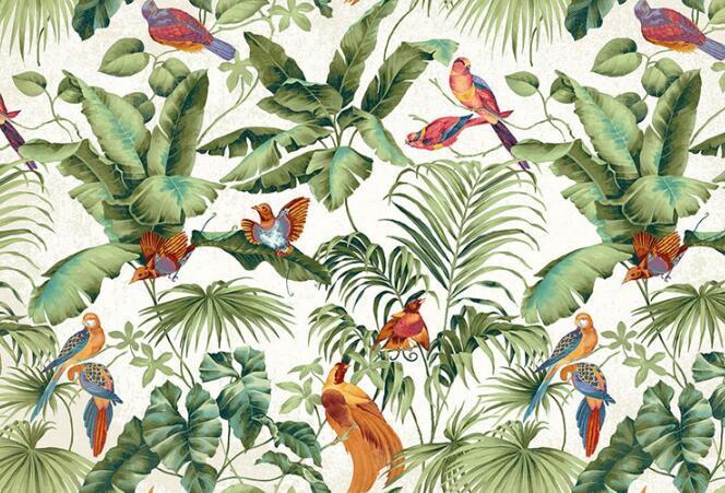 Paradise Garden Mural Wallpaper (SqM)