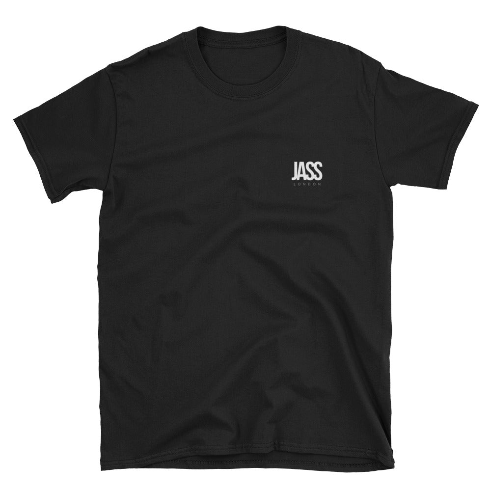 JASS London Chest Logo T-Shirt | Black