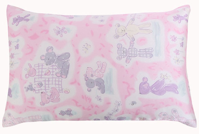 Floral Pattern Mulberry Silk Pillowcase