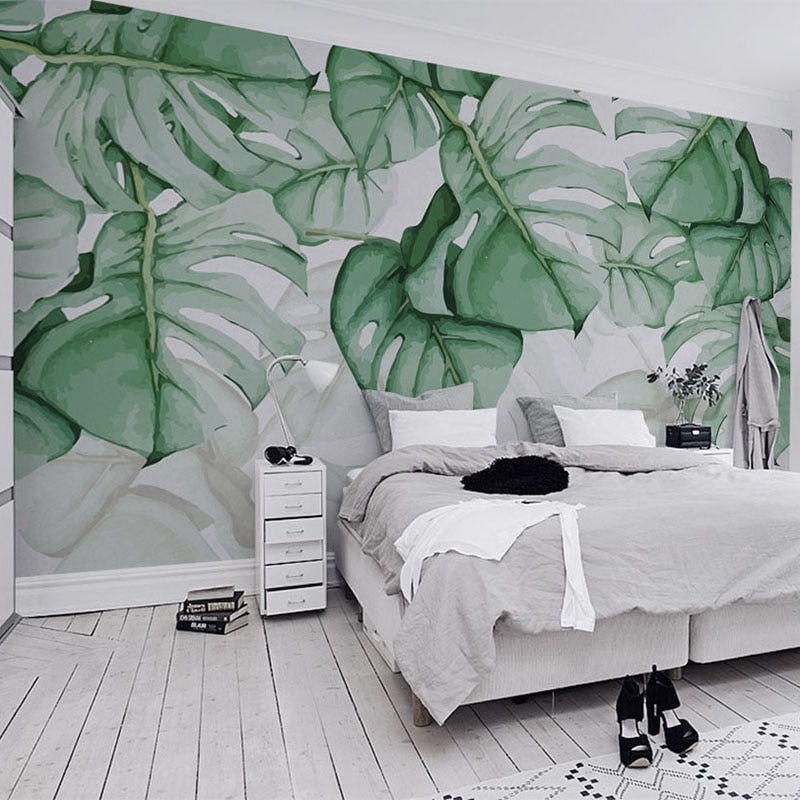 3D Aquarelle Rainforest Morning Wallpaper (SqM)