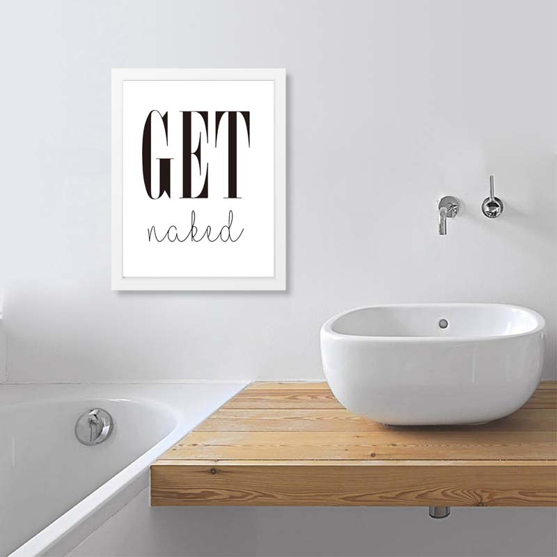 Get Naked Wall Art Decor