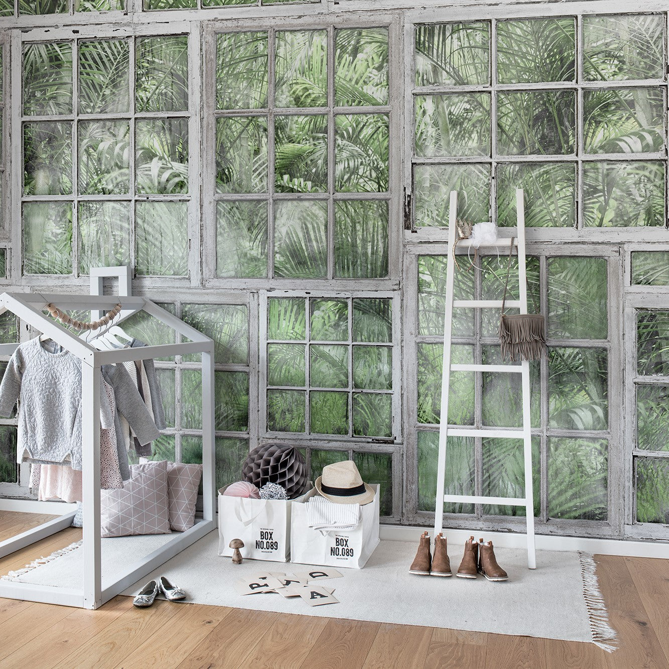 Garden Loft Mural Wallpaper (SqM)