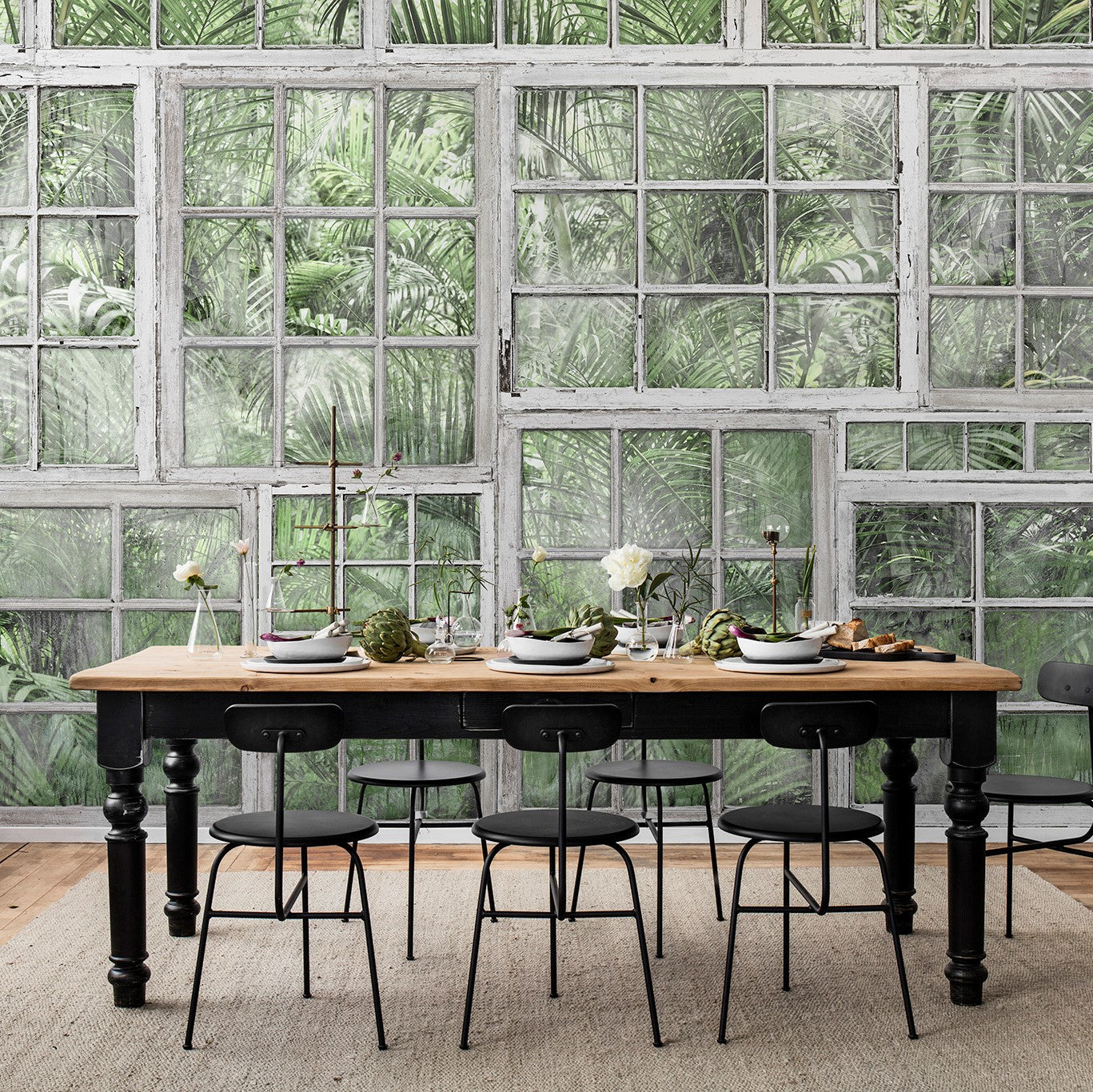 Garden Loft Mural Wallpaper (SqM)