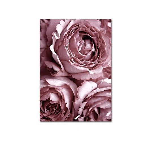Pink Dreams Roses Canvas Print
