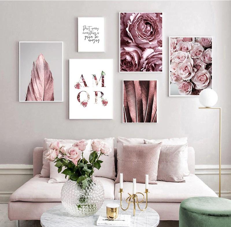 Pink Dreams Amor Canvas Print