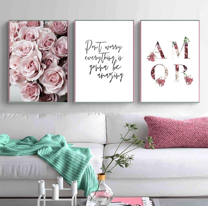 Pink Dreams Amor Canvas Print