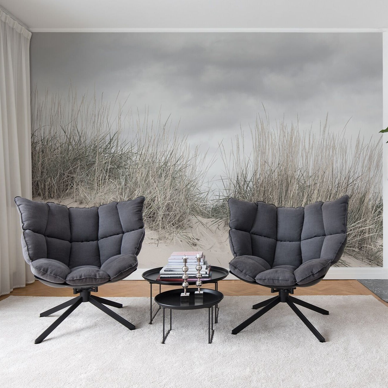 Pale Seashore Mural Wallpaper (SqM)