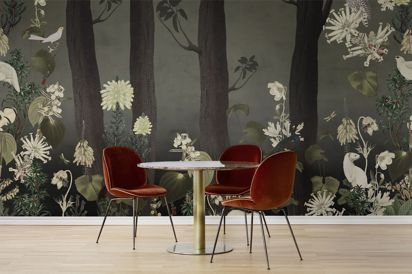 Rabbit Hole Moss Mural Wallpaper (SqM)