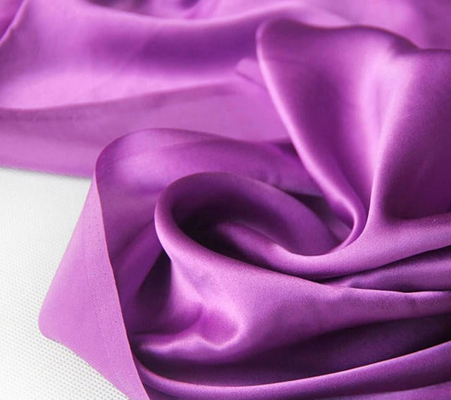 Violet Natural Mulberry Silk Pillowcase