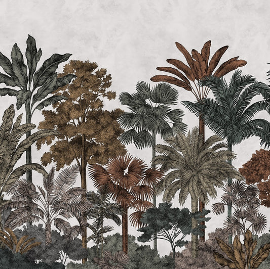 Bellewood Tropical Palms Mural Wallpaper (SqM)