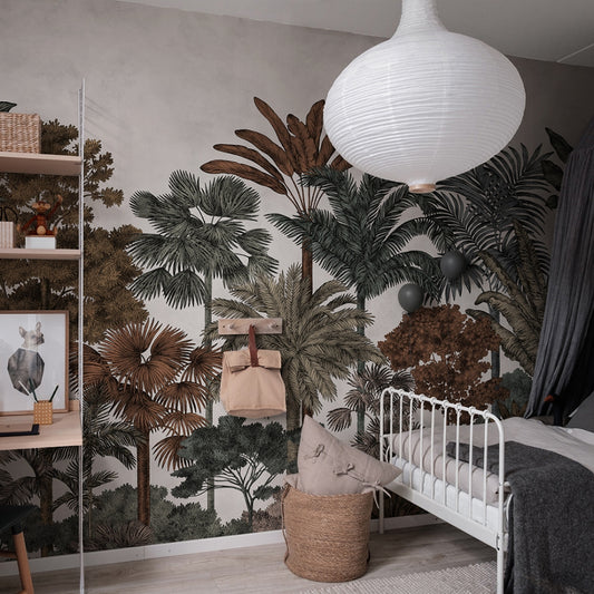 Bellewood Tropical Palms Mural Wallpaper (SqM)