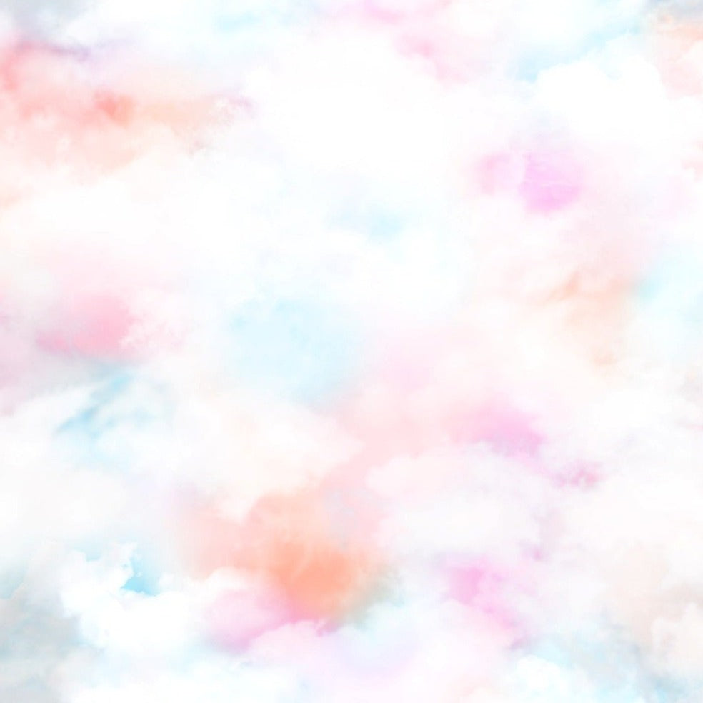 Coral Clouds Mural Wallpaper (SqM)