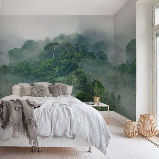 Misty Forest Mural Wallpaper (SqM)