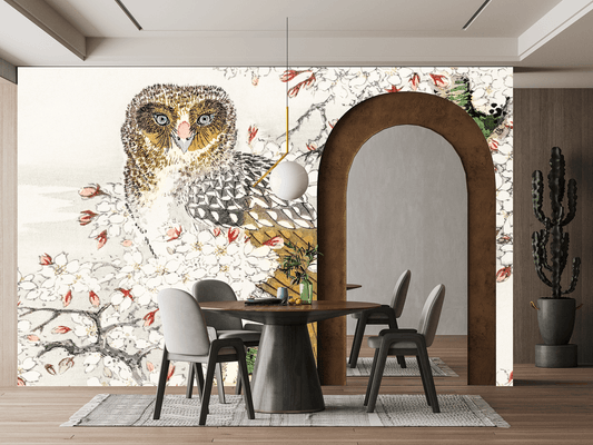 The Owl Mural Wallpaper (SqM)