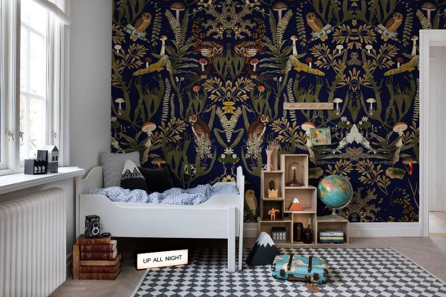 The Swedish Forest Woodland Mural Wallpaper (SqM)