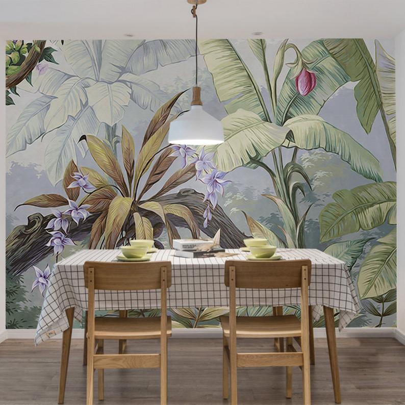 Tropical Fantasy Mural Wallpaper (SqM)