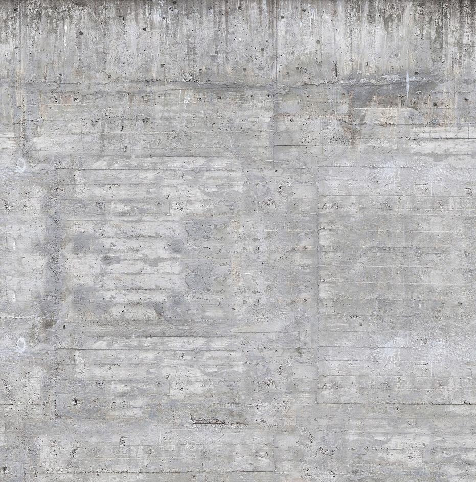 Wooden Grey Concrete Mural Wallpaper (SqM)