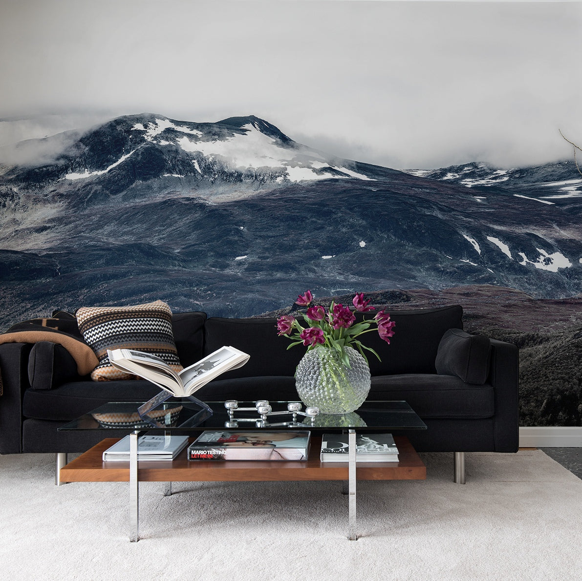 The Wild North Mountains Mural Wallpaper (SqM)