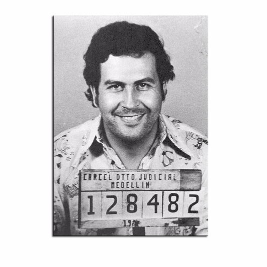 Pablo Escobar Mugshot Poster