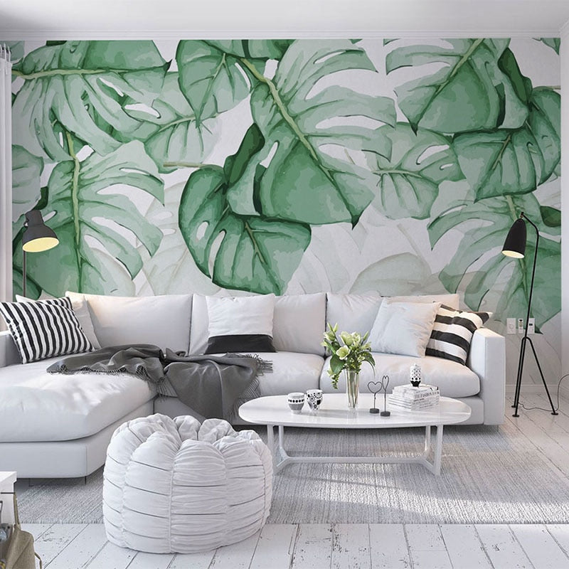 3D Aquarelle Rainforest Morning Wallpaper (SqM)