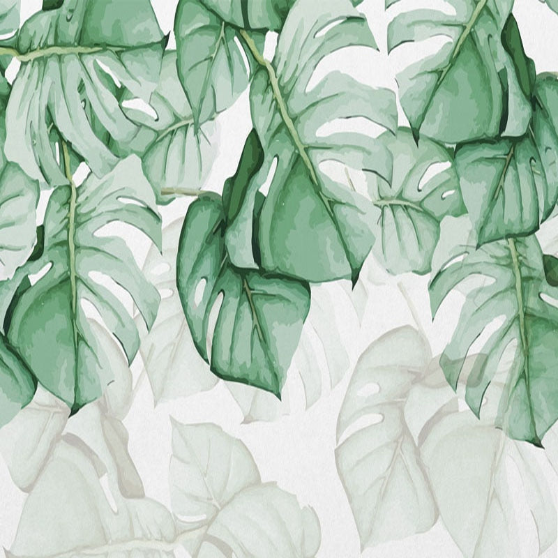 3D Aquarelle Rainforest Morning Wallpaper (SqM)