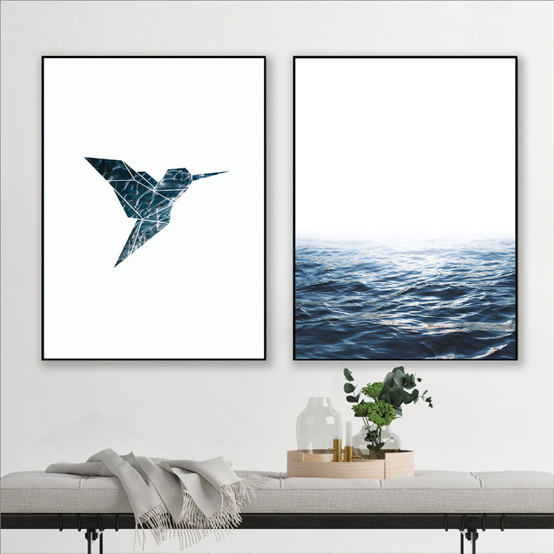 Hummingbird & Blue Ocean